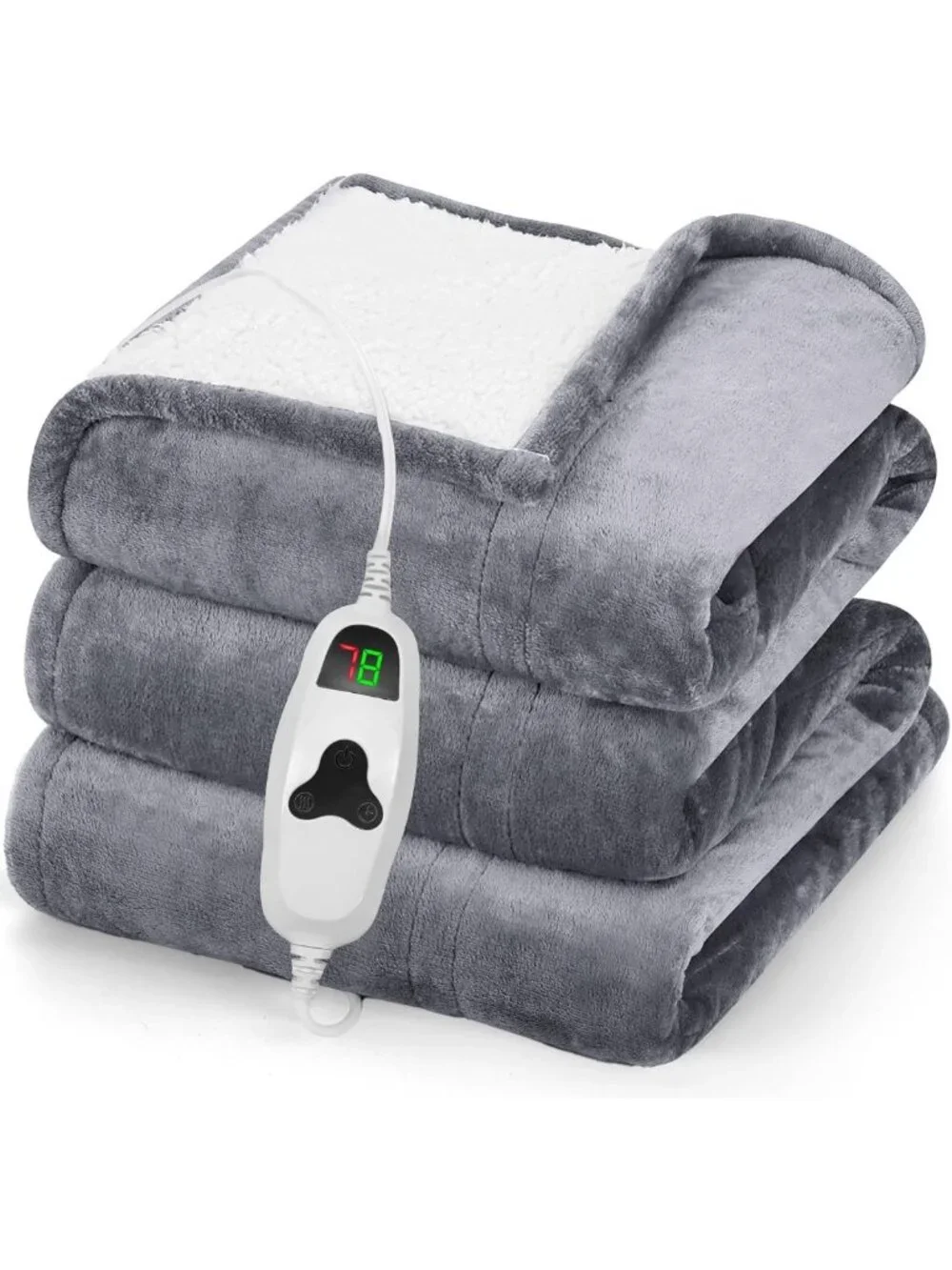 Cozy Electric Heated Blanket Throw 50
